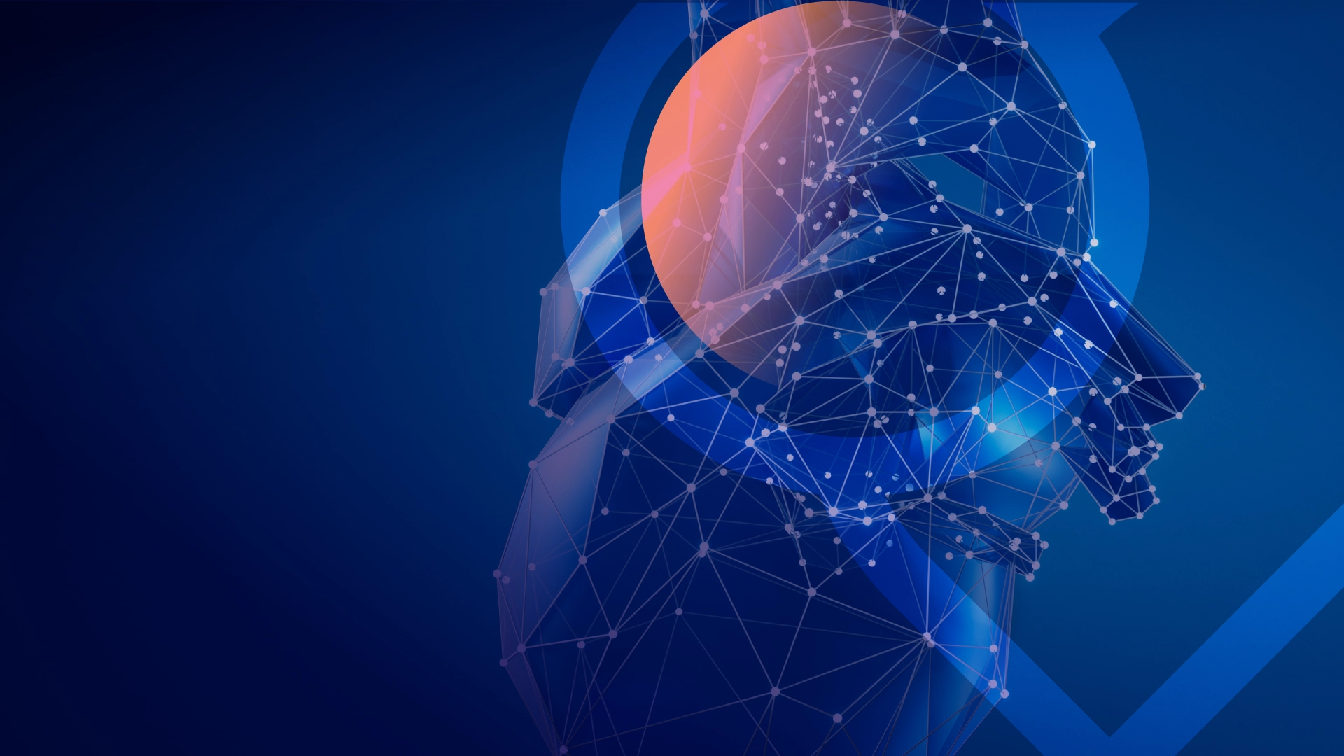 Representación de inteligencia artificial y conexiones neuronales